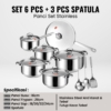 Set Panci CEO 6 Pcs – Masak Lebih Praktis!
