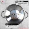Panci Kuah Stainless Steel SUS 430 Supra