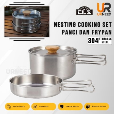 Set Peralatan Masak Hemat untuk Camping