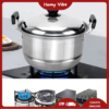 Set Panci Stainless Steel 3 Ukuran
