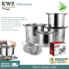Set Panci Kukus Stainless Steel 4 Buah
