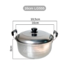 Panci Stainless Steel Tanpa Kukus