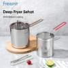 Set Penggorengan Stainless Steel 304 Modern