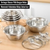 Set Panci Stainless Steel 4 PCS
