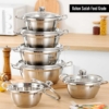 Set Panci Stainless Steel 4 PCS