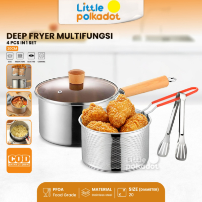 Panci Penggoreng Dalam Negeri 20 cm