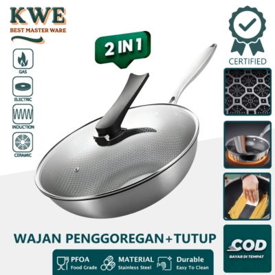 Wajan Anti Lengket Stainless Steel BMW
