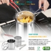 Set Panci Goreng 4in1 Anti Karat