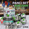 Set Panci Kukusan Stainless Steel GSF Q2 (5 Pcs)
