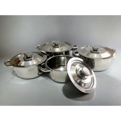 Panci Stainless Motif Agogo (Set 4 Ukuran)