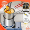 Set Penggoreng Praktis dari Stainless Steel
