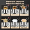 Deep Fryer Stainless Steel Multifungsi