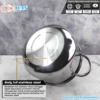 Panci Sup Kusus Stainless Steel SUS 430 dengan Tutup dari SUPRA
