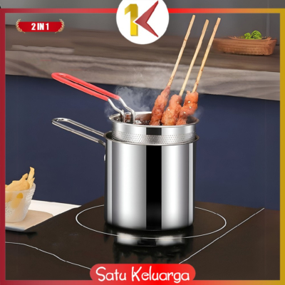 Panci Deep Fry 2in1 Multifungsi