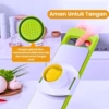 Parutan Sayur dan Buah Multifungsi 5 in 1 Minimalis