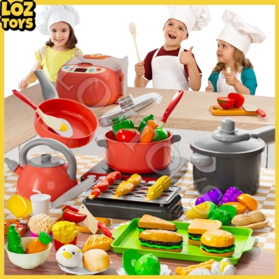 Set Mainan Dapur Interaktif Anak