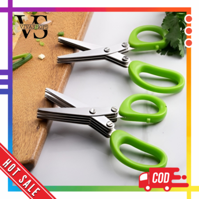 Gunting Sayur Stainless 5 Lapisan