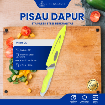 Pisau Buah King Balance Stainless Steel