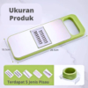 Parutan Serba Guna 5 in 1 – Pemotong Sayur dan Buah Premium