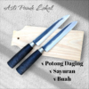 Pisau Dapur HSS Sepuhan 2 Pcs