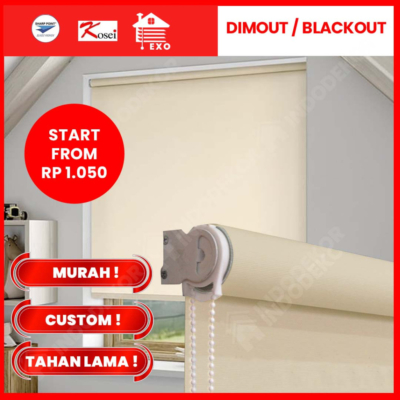 Tirai Roller Blind Custom – Pilih Sesuai Kebutuhan