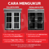 Vertical Blind Teduh Premium – Blok Cahaya Bergaya