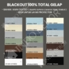 Tirai Blackout Custom – Kenyamanan Privasi Maksimal