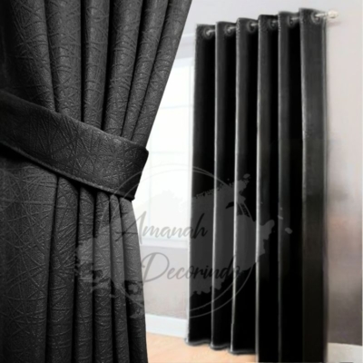 Gorden Blackout Minimalis Impor – Lebar 140cm