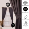 Tirai Blackout Premium Motif Embos