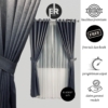 Tirai Blackout Premium Motif Embos