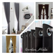 Gorden Elegan Premium – Gorden Tebal Polos Impor