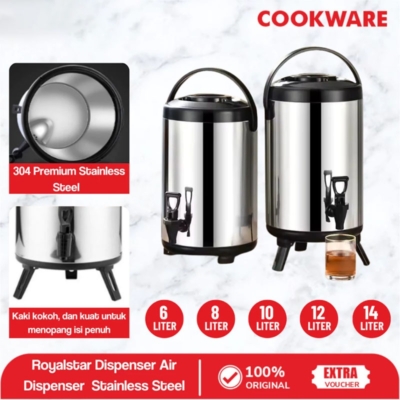 Termos Stainless Steel Serbaguna untuk Milk Tea