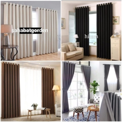 Tirai Modern Minimalis Multifungsi