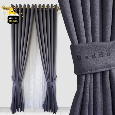 Gorden Blackout Polos Minimalis untuk Jendela dan Pintu