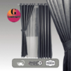 Gorden Blackout Minimalis dengan Smokring