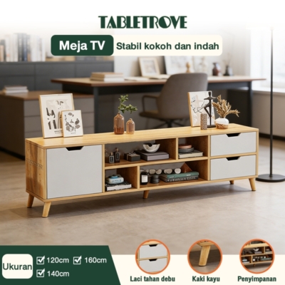 Meja TV Modern Multifungsi dan Stylish