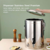 Dispenser Minuman Stainless Steel QIEK – Kapasitas Jumbo