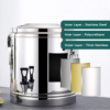 Dispenser Minuman Stainless Steel QIEK – Kapasitas Jumbo
