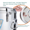 Dispenser Minuman Stainless Steel QIEK – Kapasitas Jumbo