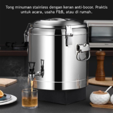 Dispenser Minuman Stainless Steel QIEK – Kapasitas Jumbo