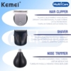 KEMEI KM-1407: Alat Cukur Multifungsi 3-in-1 Terbaru