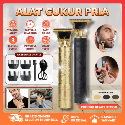 Mesin Cukur Rambut Jenggot Pria KODAI T9