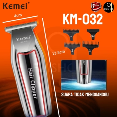 Cukur Rambut Kemei KM-032 – Alat Cukur Praktis dan Praktis