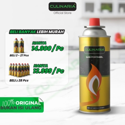 Gas Portabel Serbaguna Culinaria 235gr