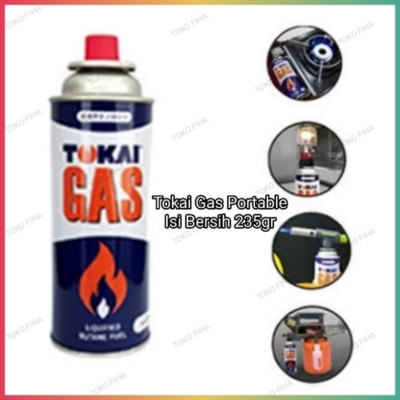 Gas Kompor Portable Tokai 235gr – Bahan Bakar Butana