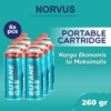 Gas Butane Portabel NORVUS 260g (6 pcs)