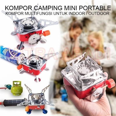 Kompor Portable Mini Praktis untuk Camping