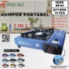 Kompor Portable 2 in 1 Multi Warna