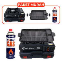 Kompor Gas Portable Double Safety