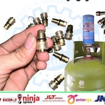 Connector Isi Ulang Gas Kaleng Portable